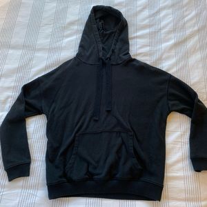 Super soft American Eagle plain black hoodie - oversized